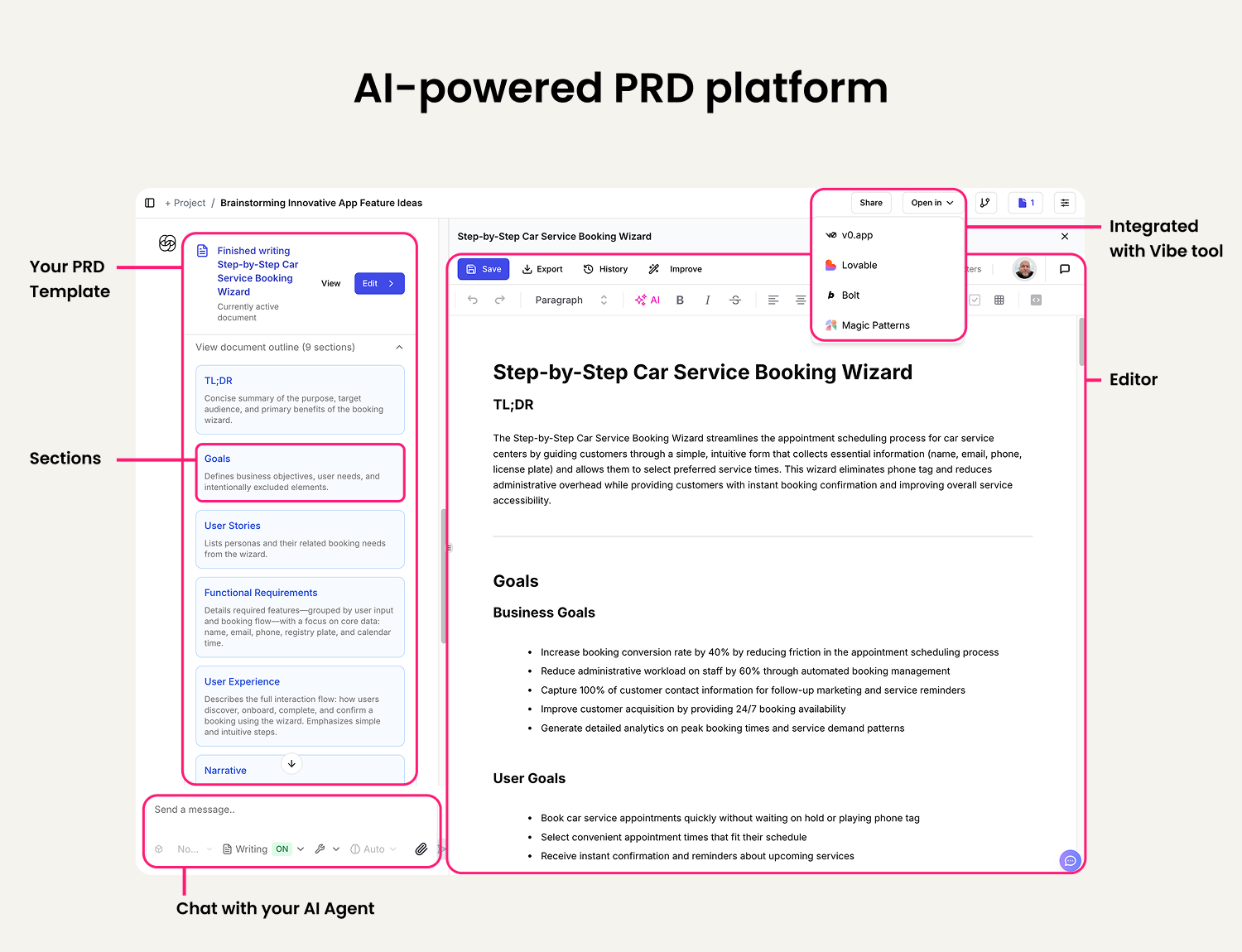How PRDs can align product, design and tech with AI as the coordinator